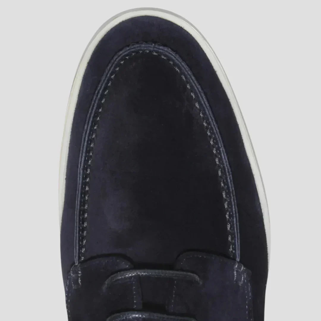 Celvani | Men’s Old Money Suede Derby Loafers