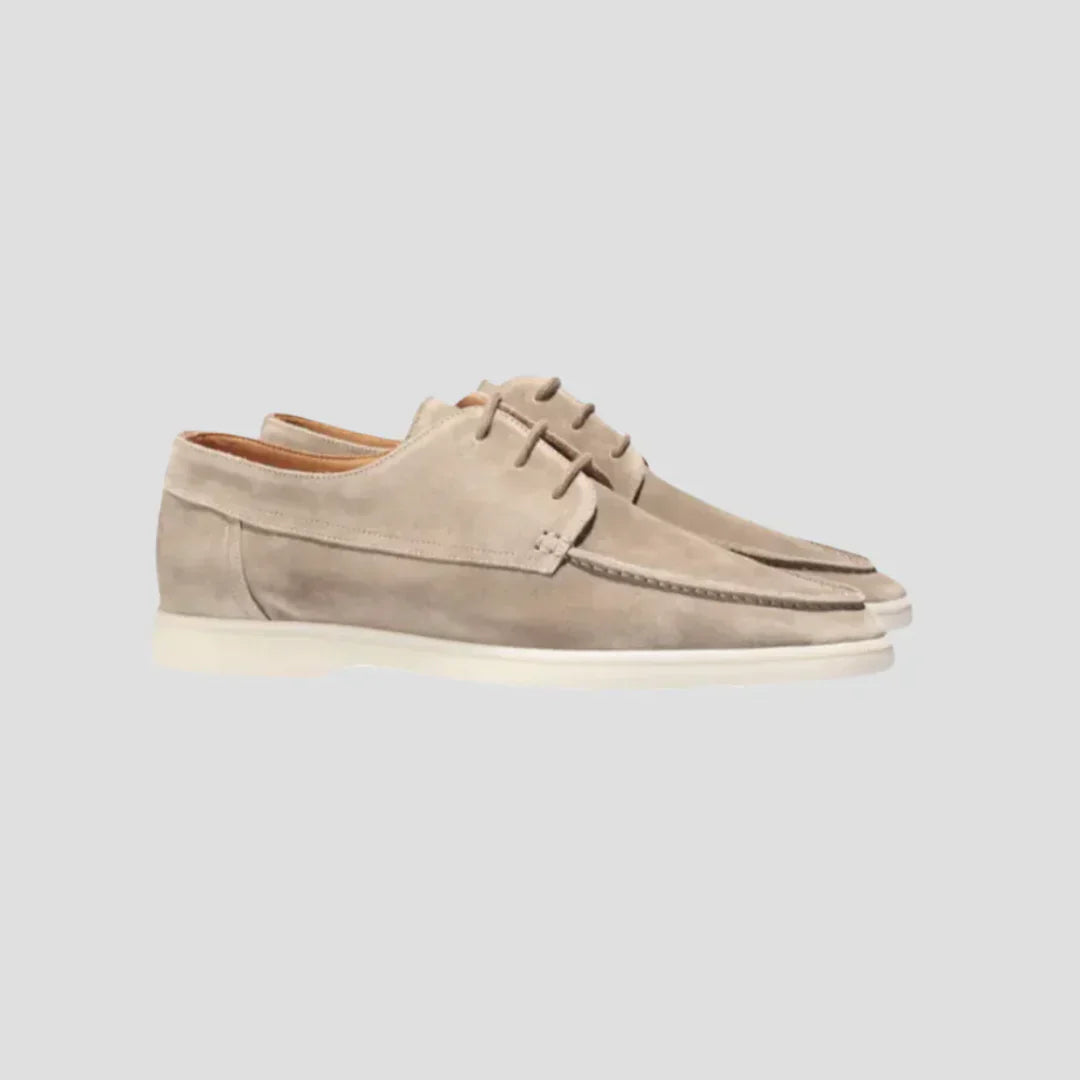 Celvani | Men’s Old Money Suede Derby Loafers
