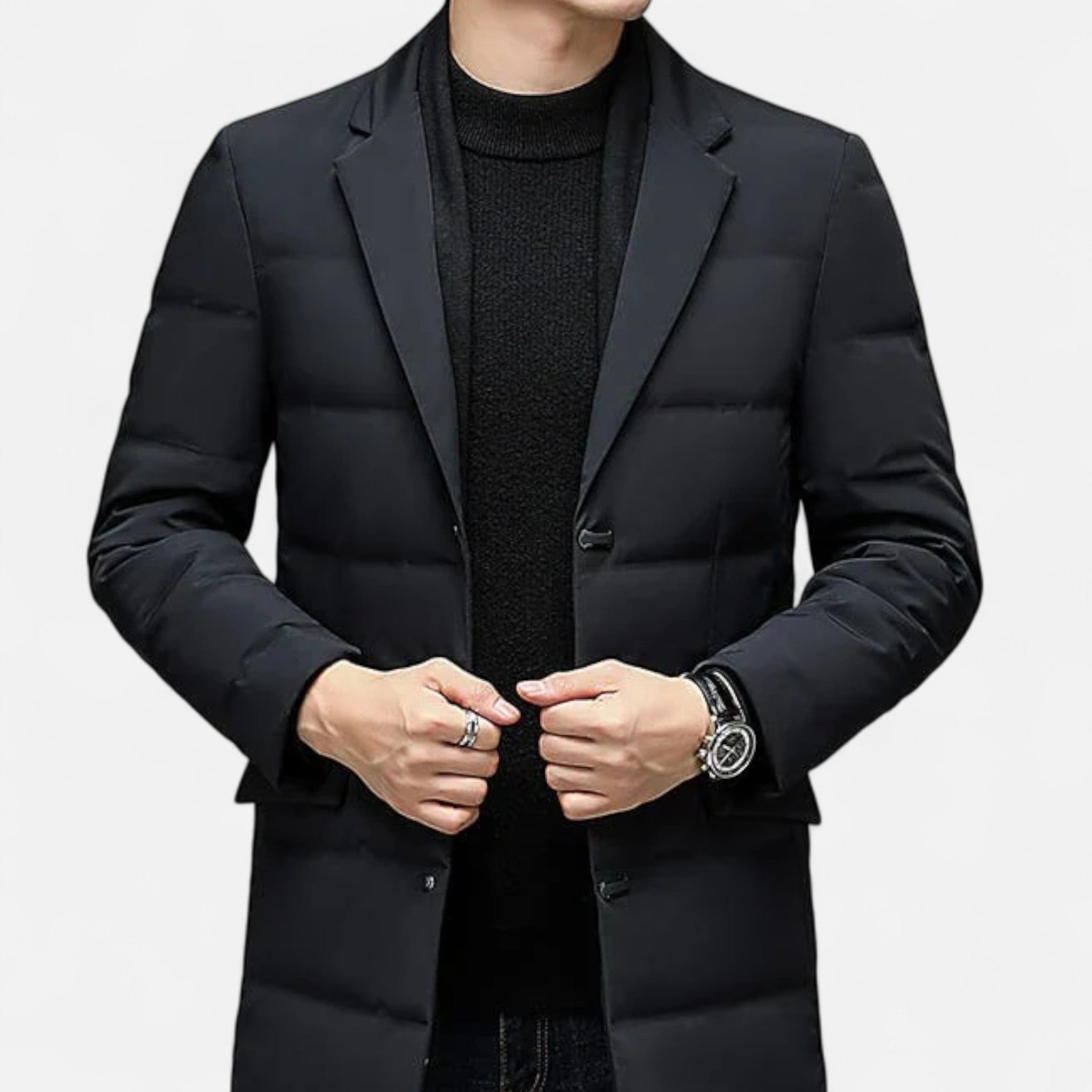Celvani | Men’s Old Money Puffer Coat