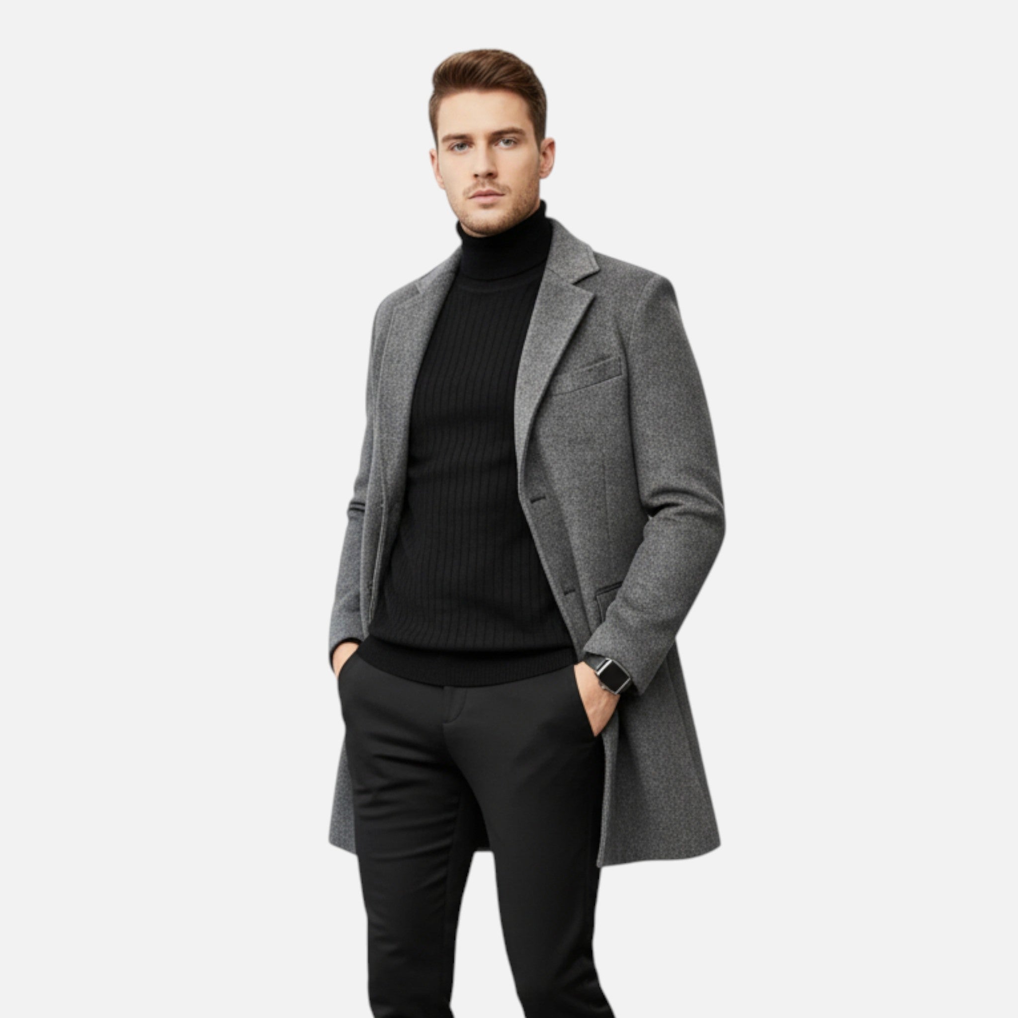 Celvani | Men’s Heritage Wool Coat