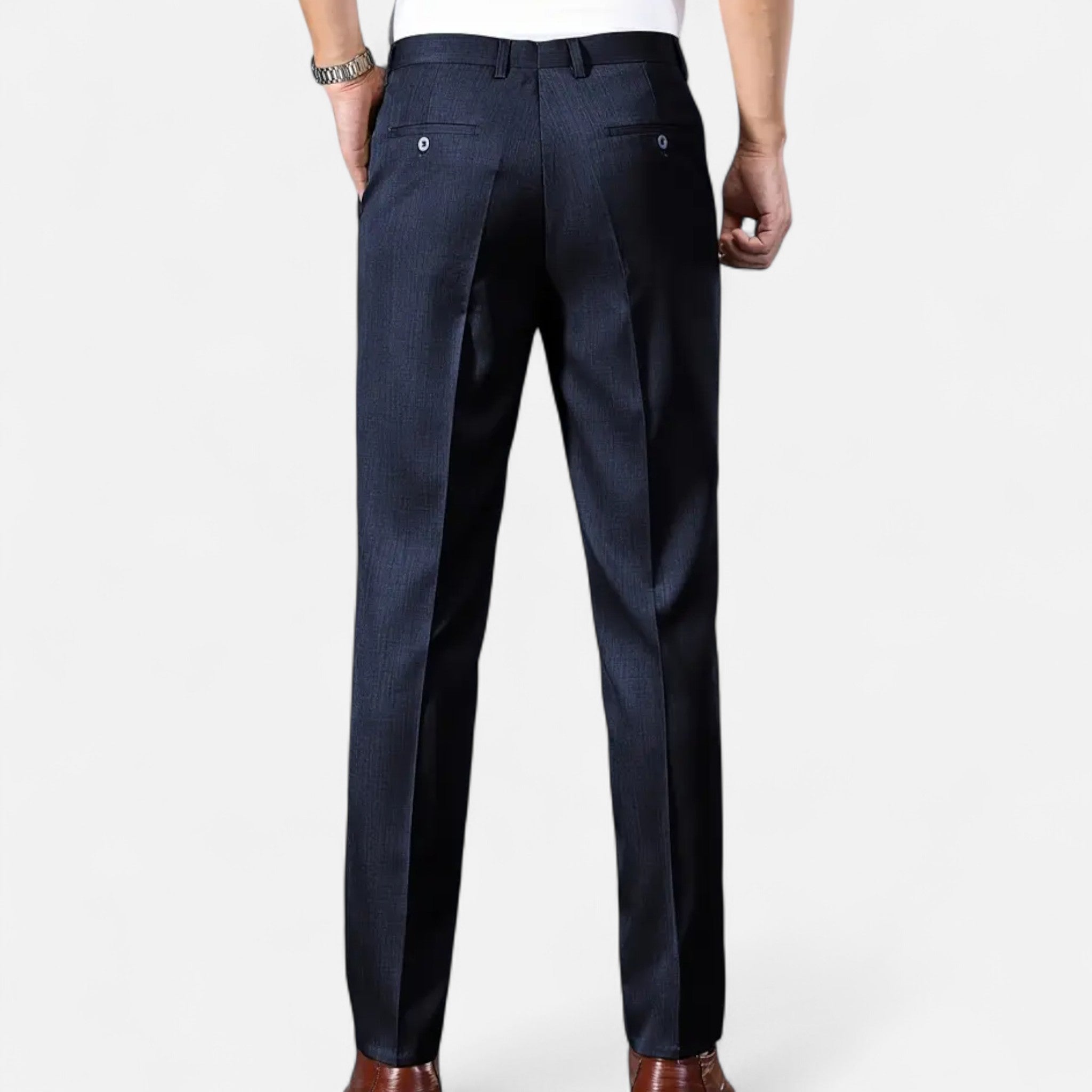 Celvani | Men’s Classic Dress Trousers