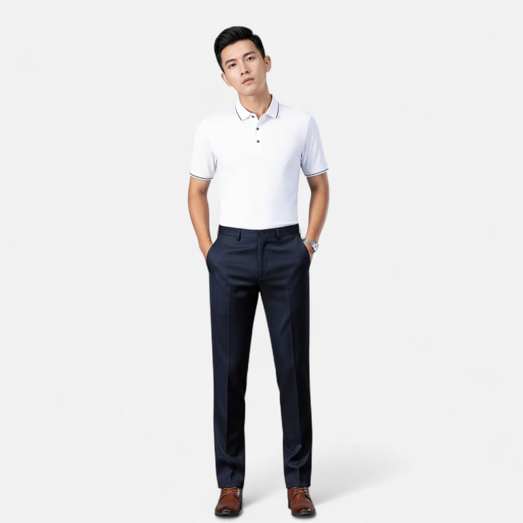 Celvani | Men’s Classic Dress Trousers