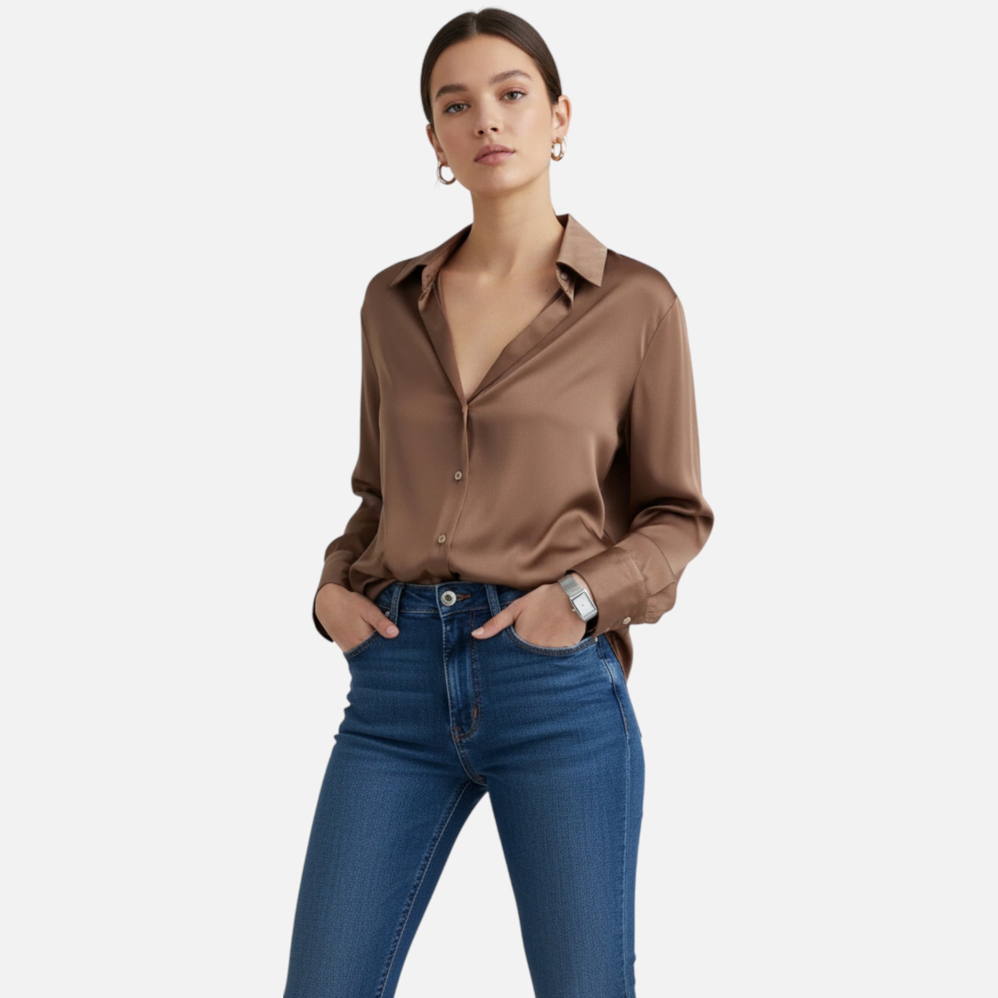 Celvani | Women's Classic Chic Shirt