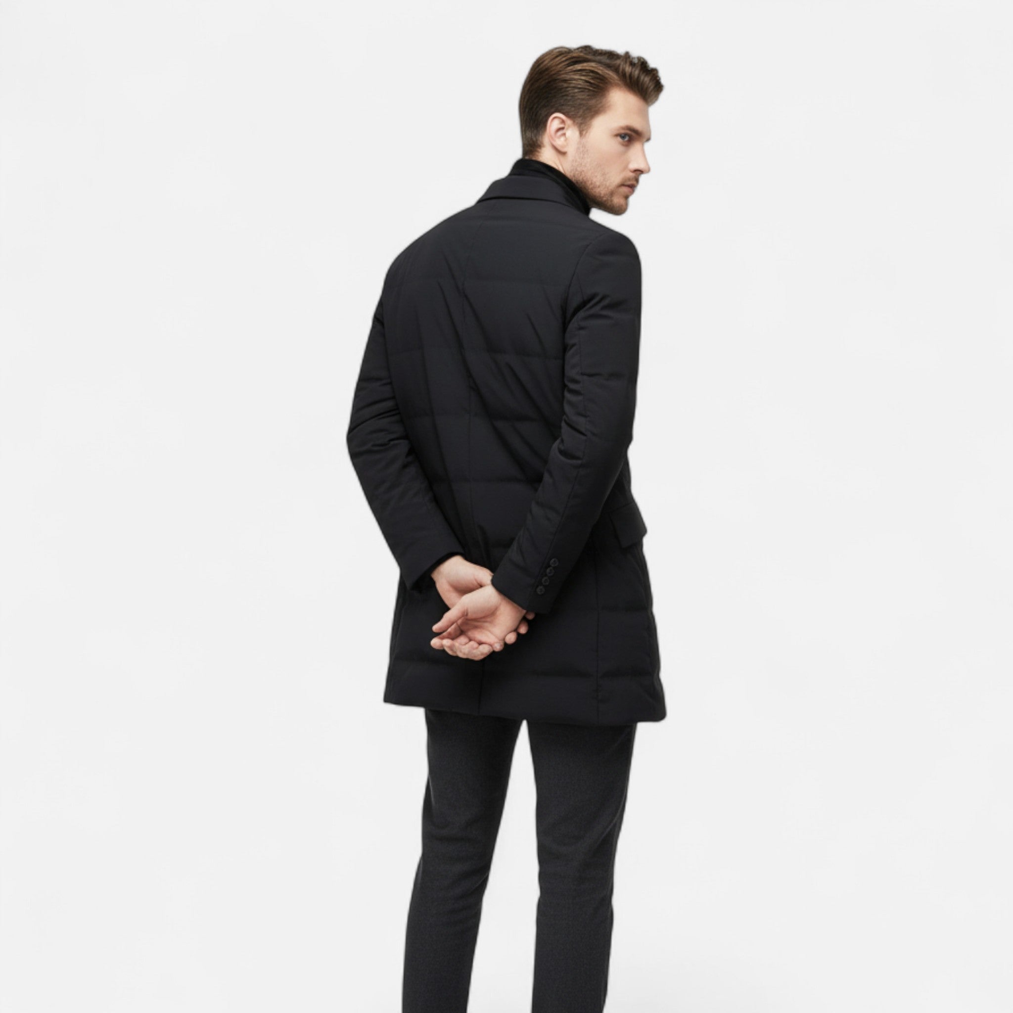 Celvani | Men’s Old Money Puffer Coat