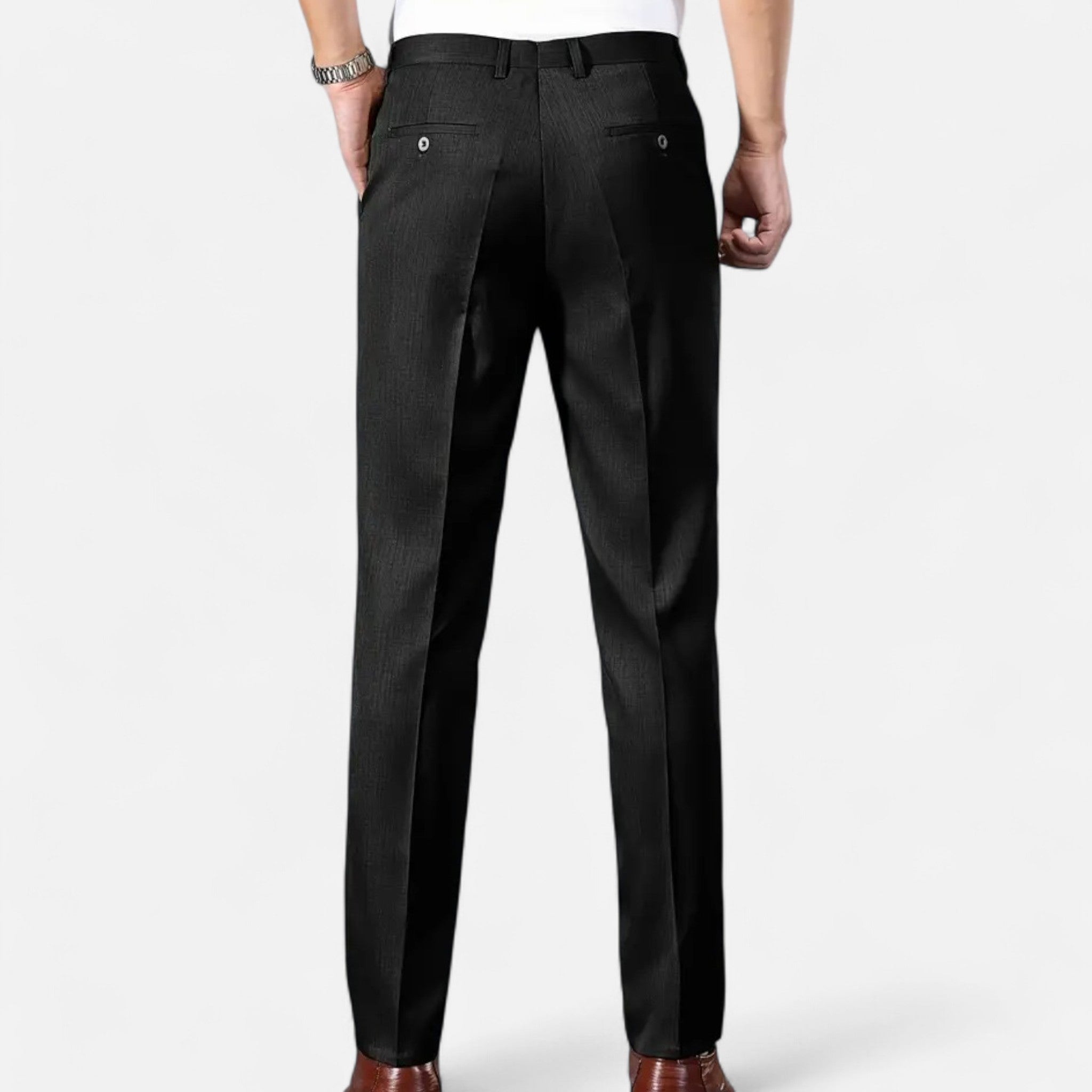Celvani | Men’s Classic Dress Trousers